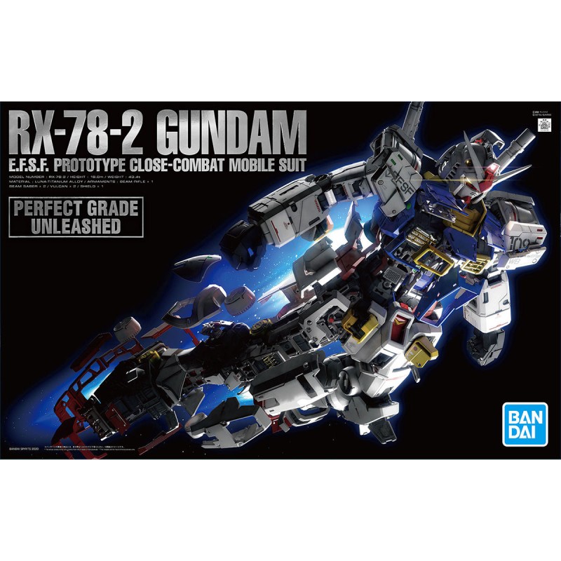 PG 1/60 Perfect Grade Unleashed RX-78-2 Gundam